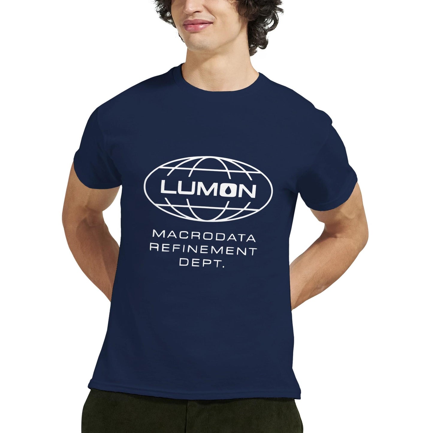 Macrodata Refinement Lumon T-Shirt, Lumon Industries Company Tee Shirt, Gildan 5000 Premium Heavyweight Lumon Shirt