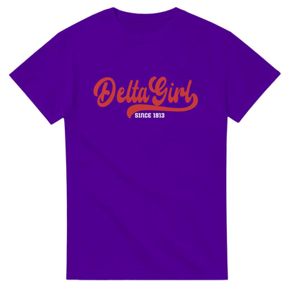 Delta Sorority DST 1913 Sigma Theta Paraphernalia Delta Girl T-shirt