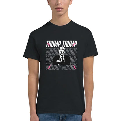 Trump Shirt Middle Finger, Gildan 5000 Heavyweight High Quality Unisex Crewneck T-shirt