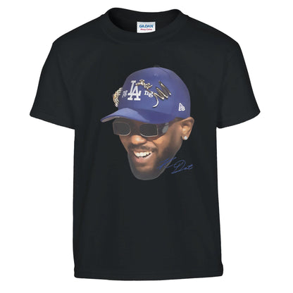 Youth Kendrick Lamar T-shirt Vintage Rap Tee Hip Hop J Cole Drake Concert Tour Merch Y2K Tupac Kanye Playboi Carti Travis Scott Big Face