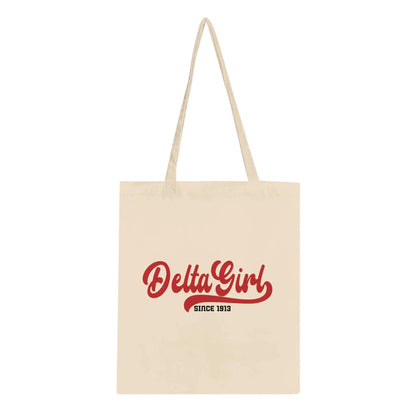 Delta Sorority Tote Bag DST 1913 Sigma Theta Paraphernalia Delta Girl
