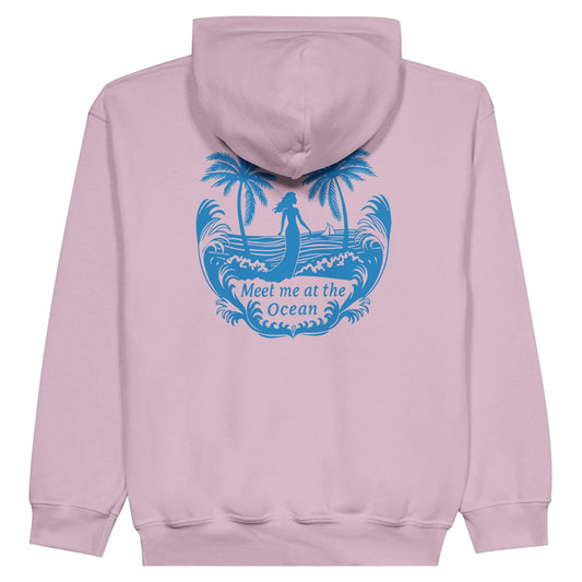 Meet Me at The Ocean Youth Hoodie Gildan SF500B