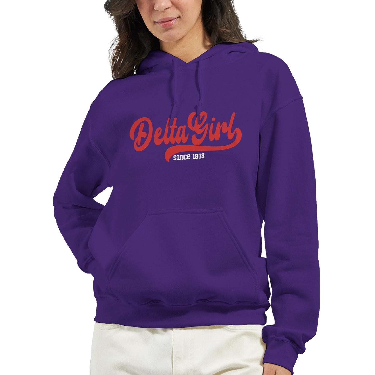 Delta Sorority DST 1913 Sigma Theta Paraphernalia Delta Girl Hoodie