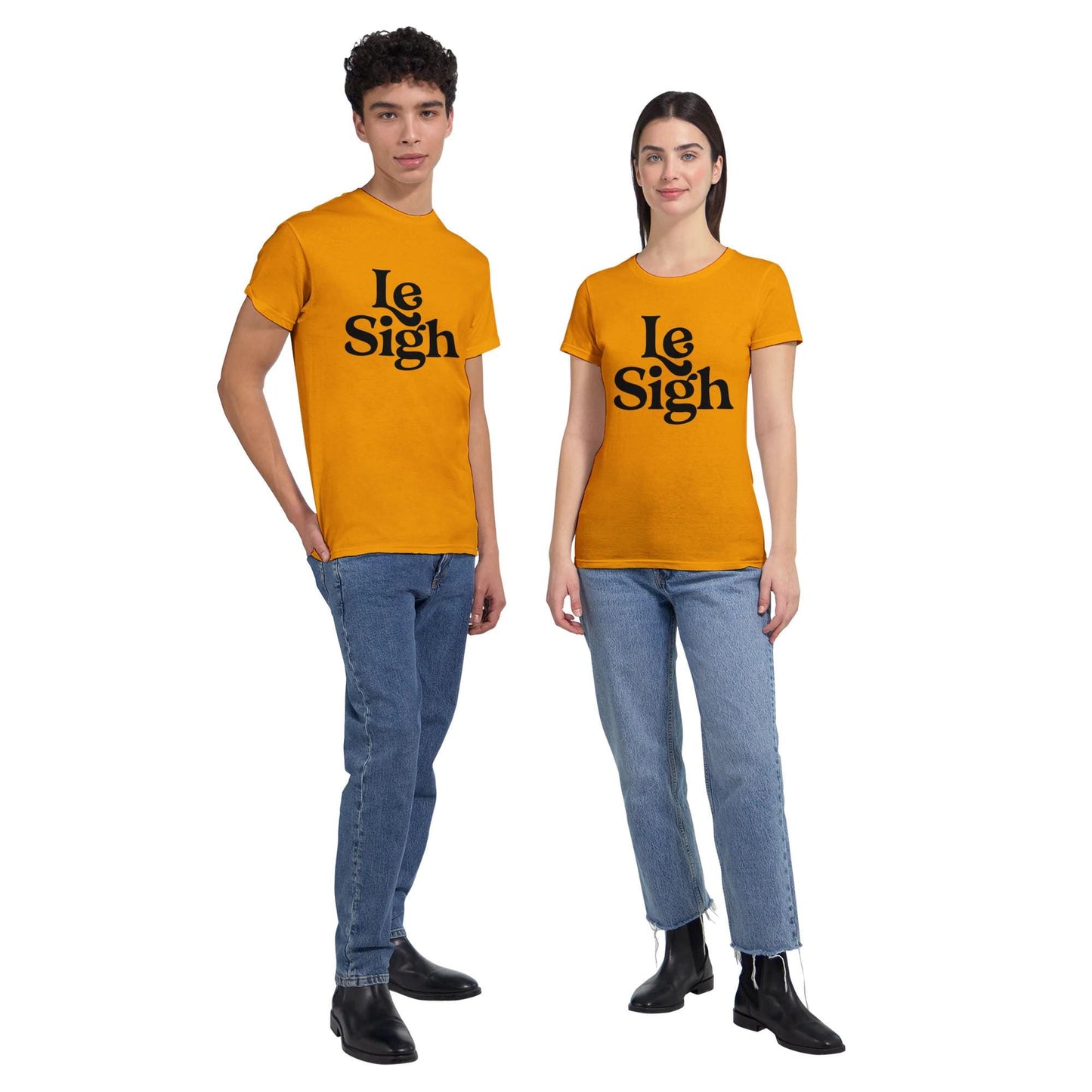 Le Sigh Graphic Tee, Unisex Gildan 5000 Shirt, Funny Sarcastic T-Shirt, Casual Soft Top