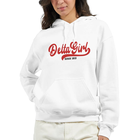 Delta Sorority DST 1913 Sigma Theta Paraphernalia Delta Girl Hoodie