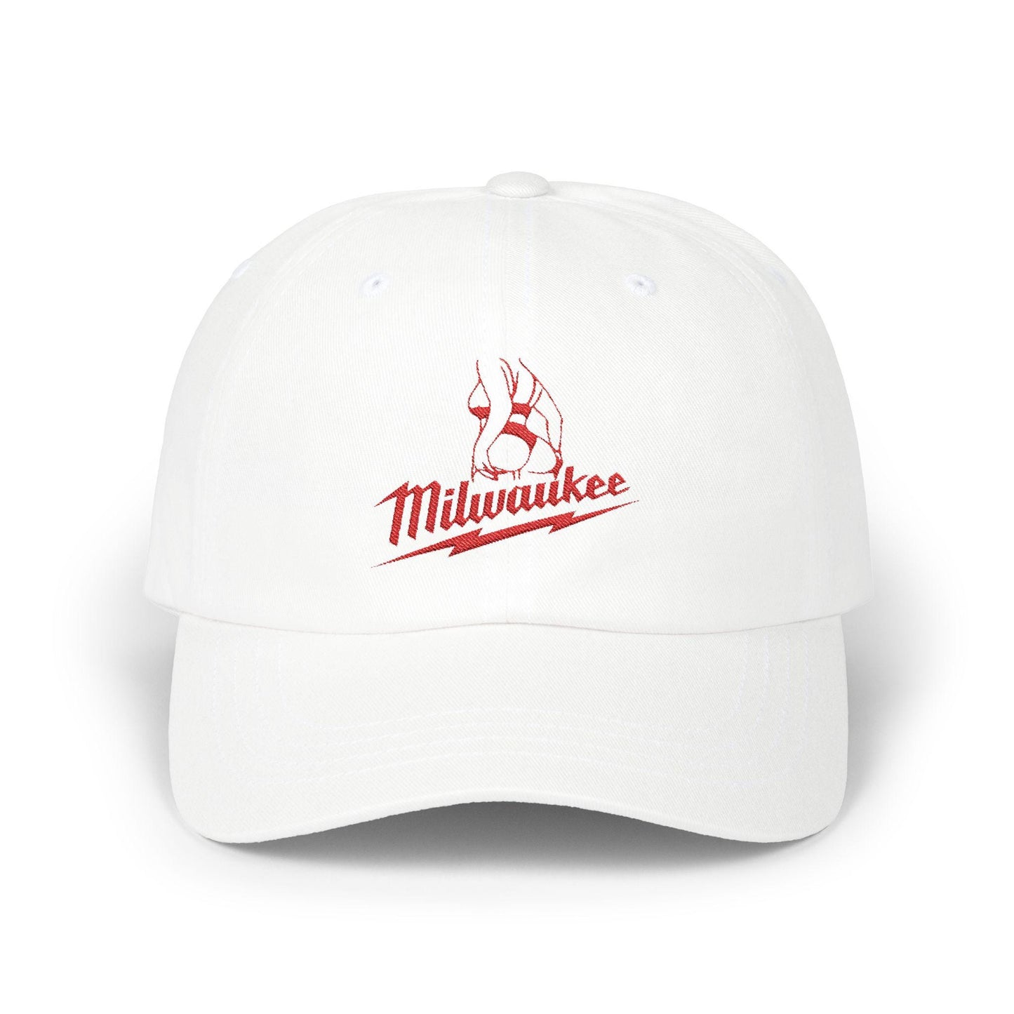 Milwaukee Girl Hat Cap, Milwaukee Tools Cap, Hot Girl Mechanic White Black Colour Cap, Gift for Mechanics, Garage Work