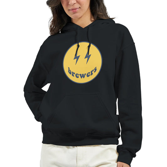 Milwaukee Brewers Womens Unisex Hoodie, Baseball Fun Gift, Trendy Pullover Sweatshirt