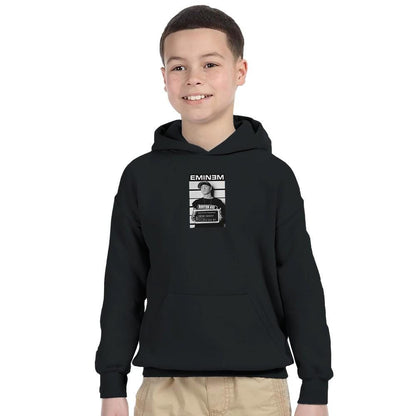 Youth Eminem Rap God Unisex Hoodie, Eminem Vintage Inspired Hoodie, Gildan 18500B, Eminem Retro Youth Hoodie, Slim Shady Merch,Birthday Gift