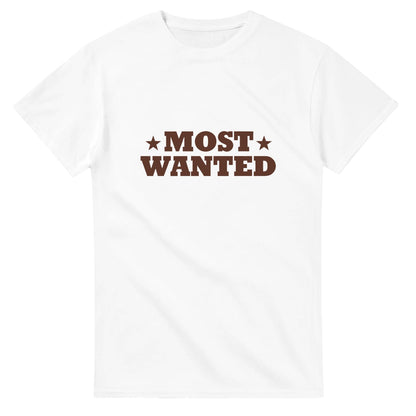 Most Wanted Cowboy T-Shirt, Western T-Shirt, Western Bachelorette T-Shirt, Cowgirl Rodeo Tee, Nashville Outfit, Country Shirt