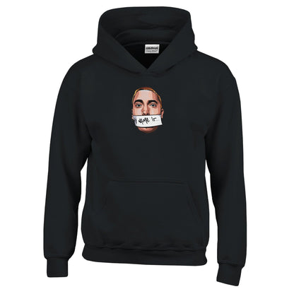 Youth Eminem Rap God Unisex Hoodie, Eminem Vintage Inspired Hoodie, Gildan 18500B, Eminem Retro Youth Hoodie, Slim Shady Merch,Birthday Gift