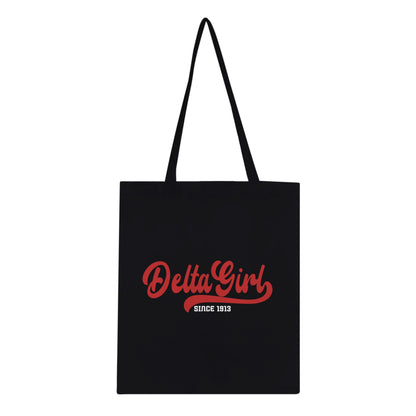 Delta Sorority Tote Bag DST 1913 Sigma Theta Paraphernalia Delta Girl