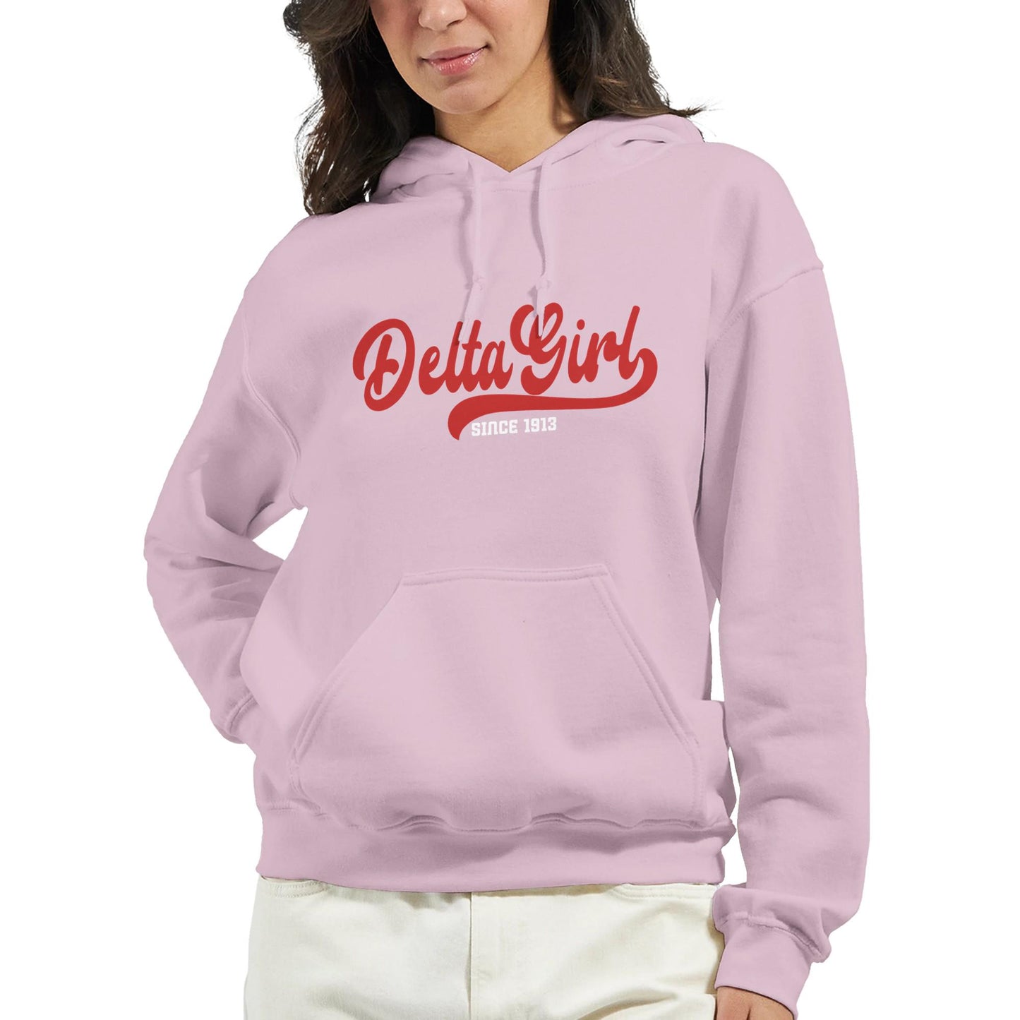 Delta Sorority DST 1913 Sigma Theta Paraphernalia Delta Girl Hoodie