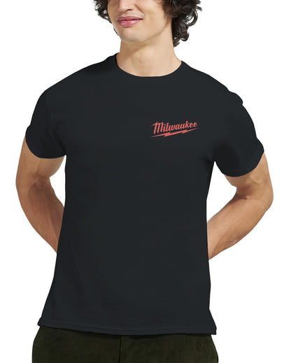 Milwaukee Girl Shirt, Milwaukee Tools Adult Unisex College Tshirt, Hot Girl Mechanic T-shirt, Gift for Mechanics, Garage Work T Shirt