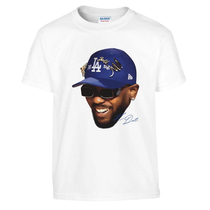 Youth Kendrick Lamar T-shirt Vintage Rap Tee Hip Hop J Cole Drake Concert Tour Merch Y2K Tupac Kanye Playboi Carti Travis Scott Big Face