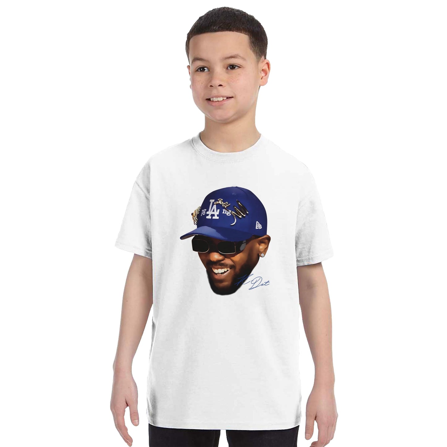 Youth Kendrick Lamar T-shirt Vintage Rap Tee Hip Hop J Cole Drake Concert Tour Merch Y2K Tupac Kanye Playboi Carti Travis Scott Big Face
