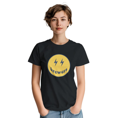 Milwaukee Brewers Womens Shirt, Funny Baseball T-shirt, Fun Gift