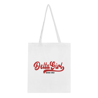 Delta Sorority Tote Bag DST 1913 Sigma Theta Paraphernalia Delta Girl