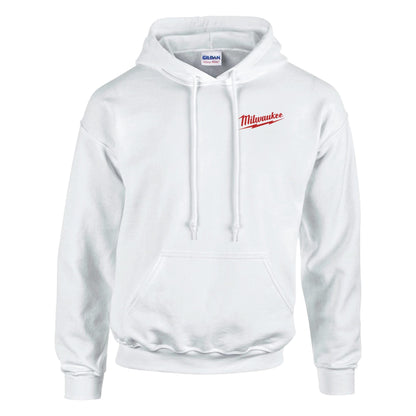 Milwaukee Girl Hoodie, Milwaukee Tools Adult Unisex College Hoodie, Hot Girl Mechanic Sweatshirt, Gift for Mechanics, Garage Work Pullover