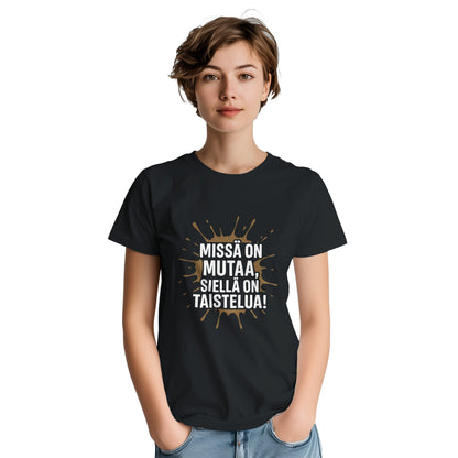 Swamp Football T-Shirt | Suopotkupallo Paita | Mud Soccer Shirt Finland | Funny Finnish Sports Tee