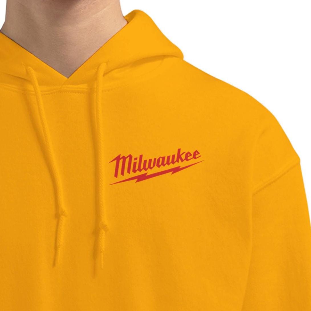 Milwaukee Girl Hoodie, Milwaukee Tools Adult Unisex College Hoodie, Hot Girl Mechanic Sweatshirt, Gift for Mechanics, Garage Work Pullover