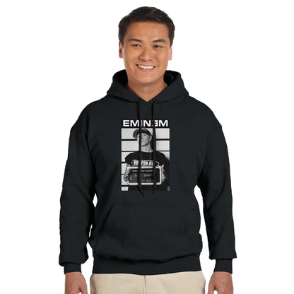 Eminem Merchandise Rap God Unisex Hoodie Adult, Eminem Vintage Inspired Hoodie, Gildan 18500, Eminem Retro Adult Hoodie, Birthday Gift