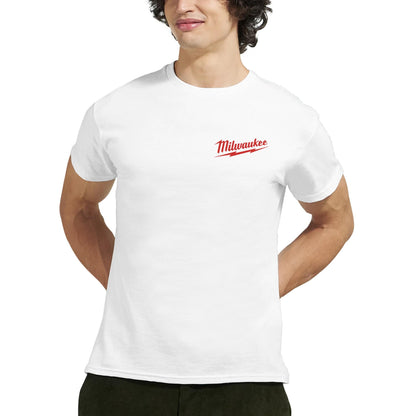 Milwaukee Girl Shirt, Milwaukee Tools Adult Unisex College Tshirt, Hot Girl Mechanic T-shirt, Gift for Mechanics, Garage Work T Shirt