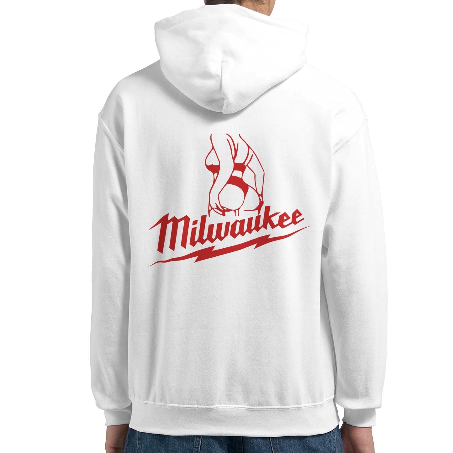 Milwaukee Girl Hoodie, Milwaukee Tools Adult Unisex College Hoodie, Hot Girl Mechanic Sweatshirt, Gift for Mechanics, Garage Work Pullover