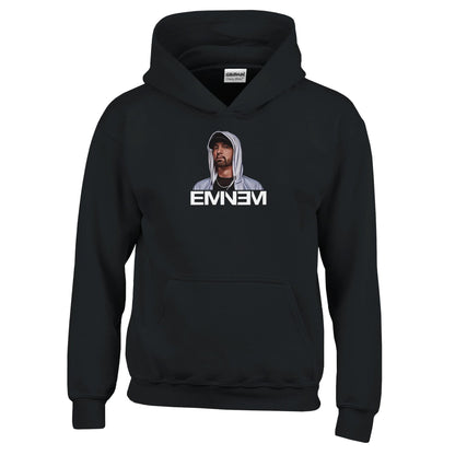 Youth Eminem Rap God Unisex Hoodie, Eminem Vintage Inspired Hoodie, Gildan 18500B, Eminem Retro Youth Hoodie, Slim Shady Merch,Birthday Gift