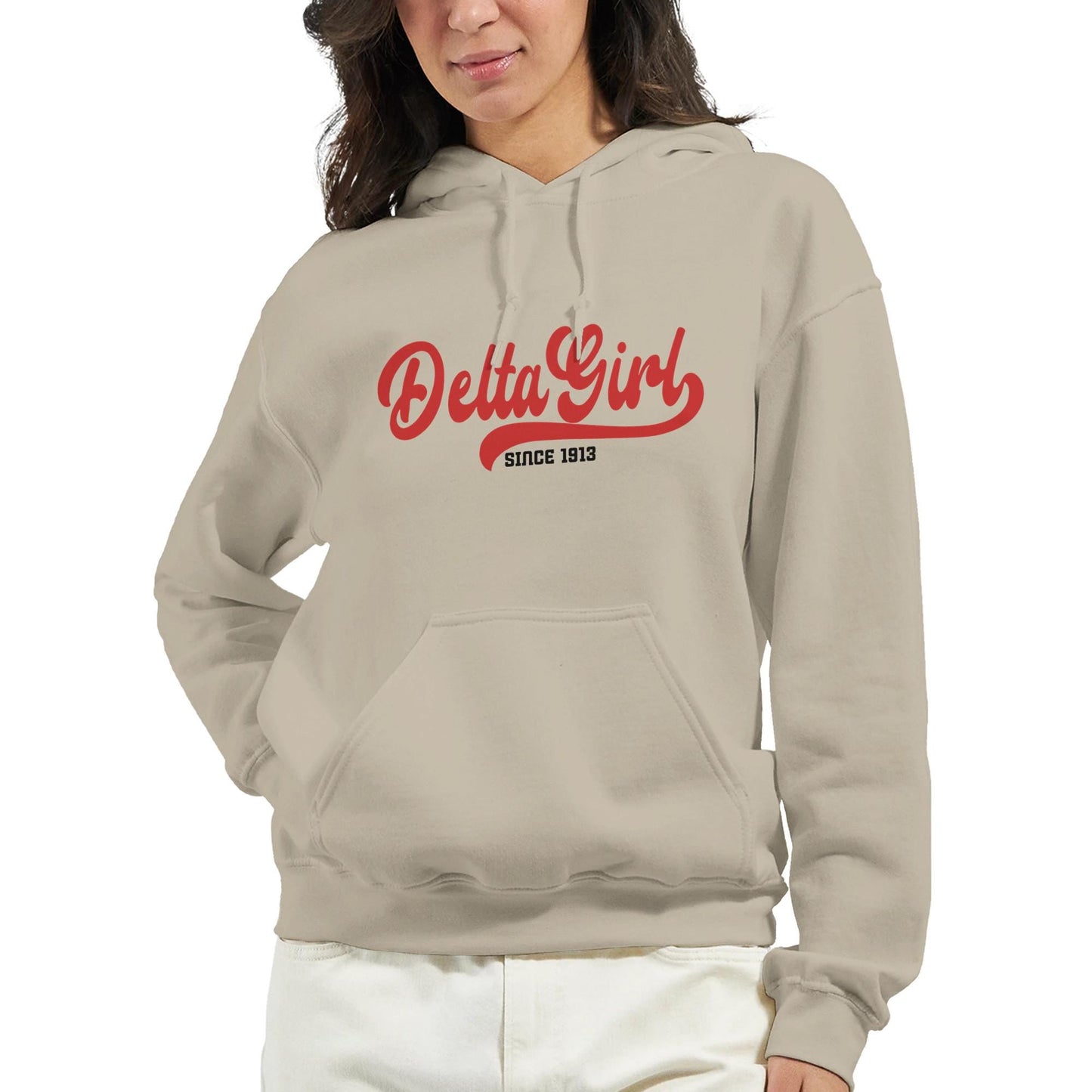 Delta Sorority DST 1913 Sigma Theta Paraphernalia Delta Girl Hoodie