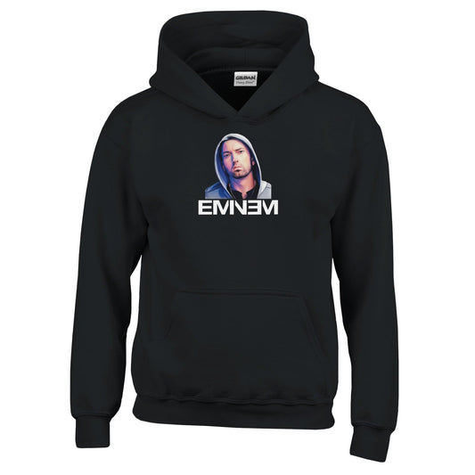 Youth Eminem Rap God Unisex Hoodie, Eminem Vintage Inspired Hoodie, Gildan 18500B, Eminem Retro Youth Hoodie, Slim Shady Merch,Birthday Gift