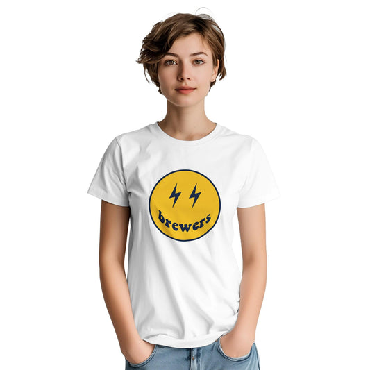 Milwaukee Brewers Womens Shirt, Funny Baseball T-shirt, Fun Gift