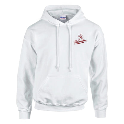 Milwaukee Girl Embroidery Hoodie, Milwaukee Tools Adult Unisex College Hoodie, Hot Girl Mechanic Sweatshirt, Gift for Mechanics, Garage Work