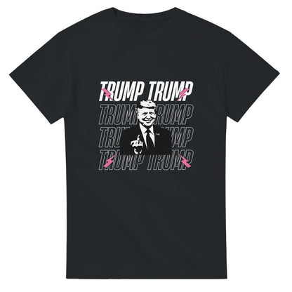 Trump Shirt Middle Finger, Gildan 5000 Heavyweight High Quality Unisex Crewneck T-shirt