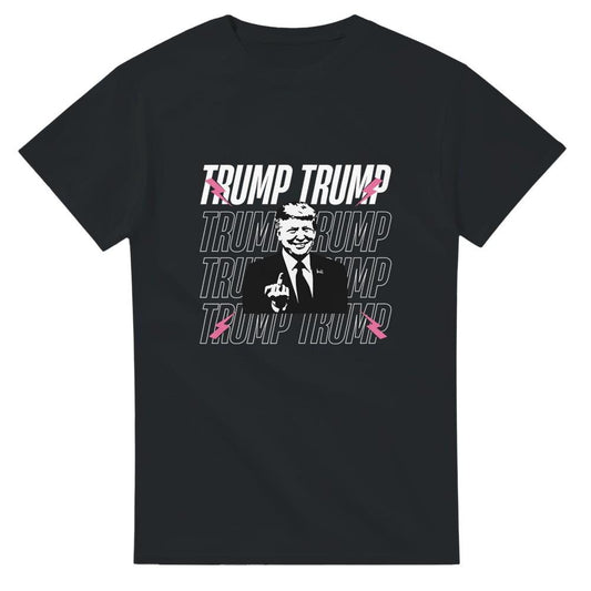 Trump Shirt Middle Finger, Gildan 5000 Heavyweight High Quality Unisex Crewneck T-shirt