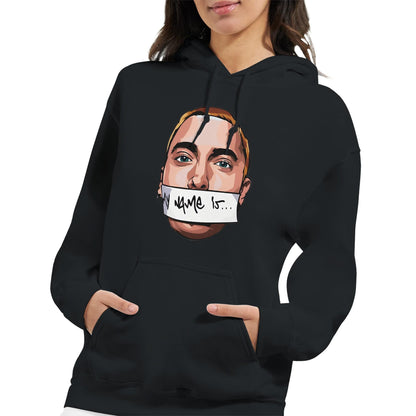 Eminem Hoodie Rap God Unisex Gildan 18500, Eminem Vintage Inspired Hoodie, Eminem Retro Adult Hoodie, Slim Shady Merch,Birthday Gift
