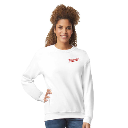 Milwaukee Girl Sweatshirt, Milwaukee Tools Adult Unisex College Sweatshirt, Hot Girl Mechanic Sweatshirt, Gift for Mechanics