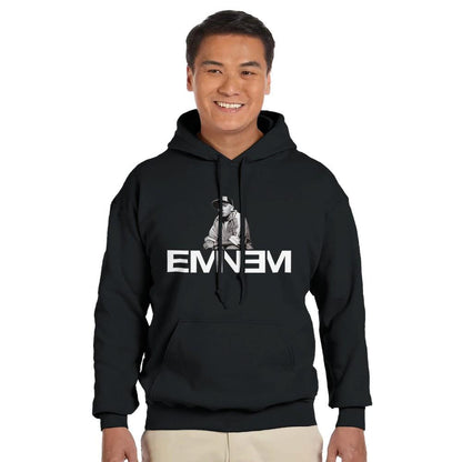 Eminem Rap God Unisex Hoodie Adult, Eminem Vintage Inspired Hoodie, Gildan 18500, Eminem Retro Adult Hoodie, Slim Shady Merch,Birthday Gift
