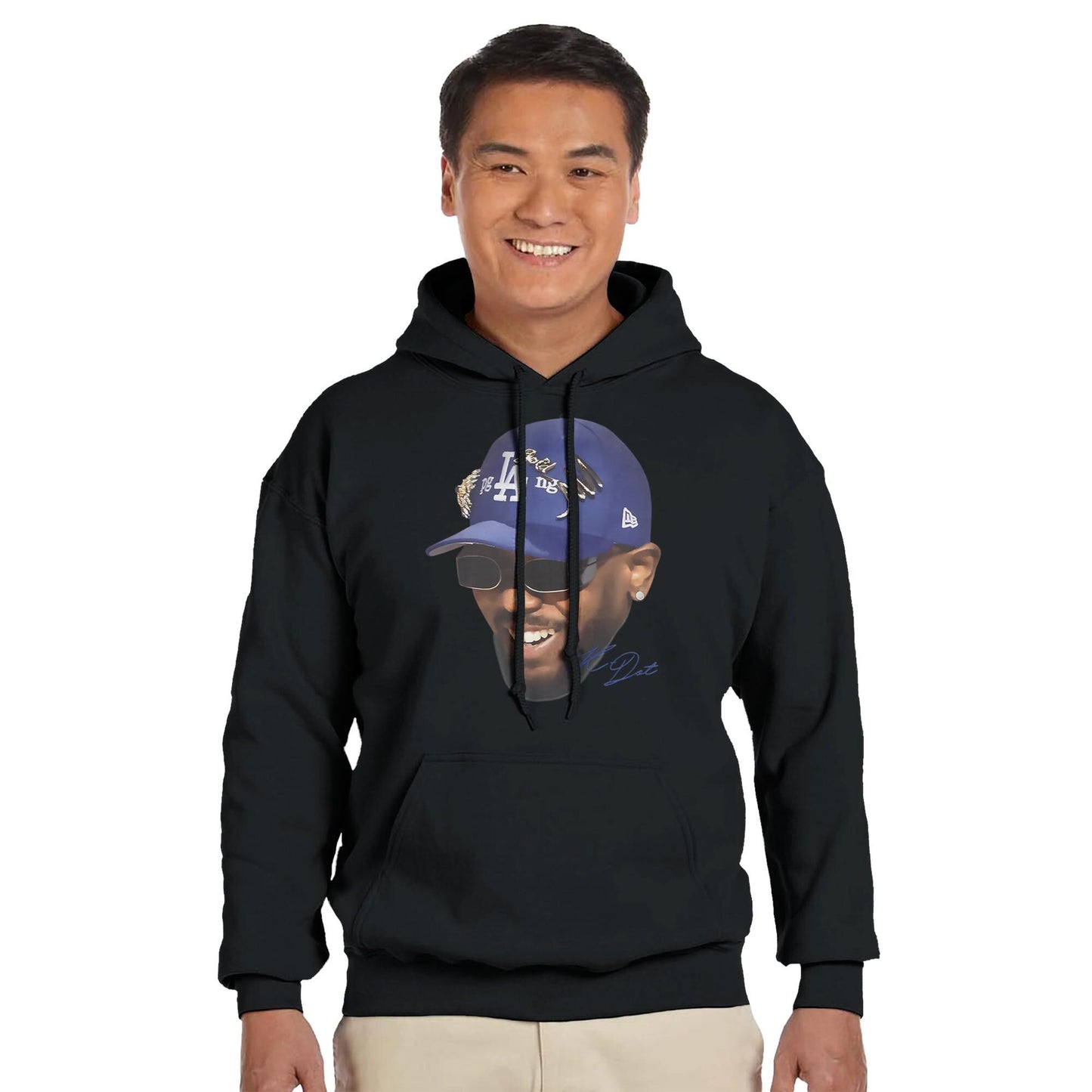Kendrick Lamar Hoodie Vintage Rap Tee Hip Hop J Cole Drake Concert Tour Merch Y2K Tupac Kanye Playboi Carti Travis Scott Big Face Graphic