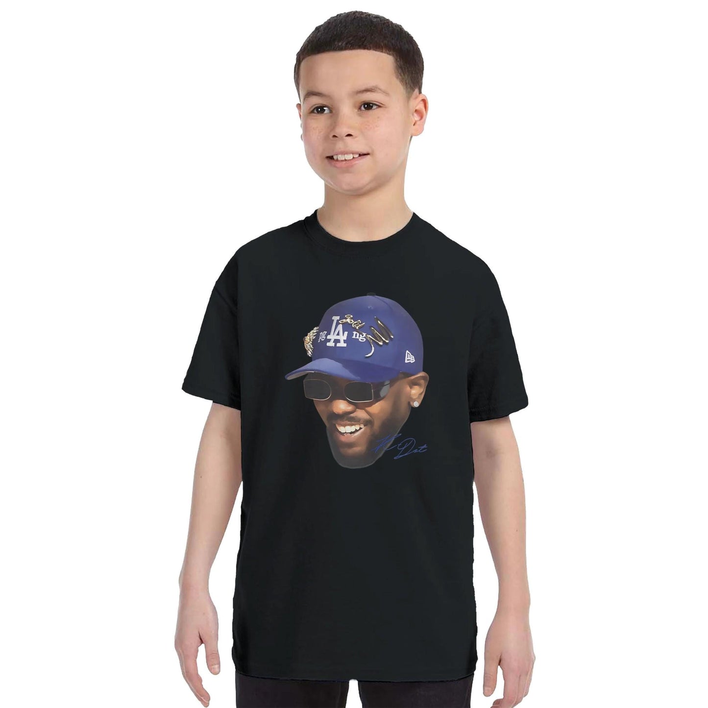Youth Kendrick Lamar T-shirt Vintage Rap Tee Hip Hop J Cole Drake Concert Tour Merch Y2K Tupac Kanye Playboi Carti Travis Scott Big Face