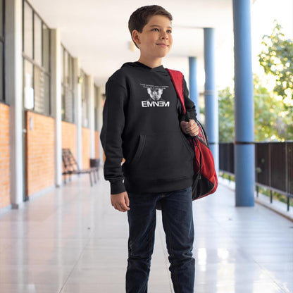 Youth Eminem Rap God Unisex Hoodie, Eminem Vintage Inspired Hoodie, Gildan 18500B, Eminem Retro Youth Hoodie, Slim Shady Merch,Birthday Gift