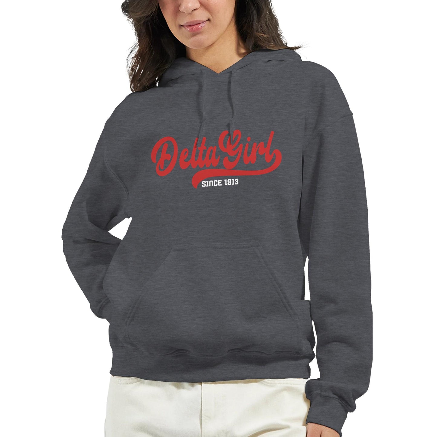 Delta Sorority DST 1913 Sigma Theta Paraphernalia Delta Girl Hoodie