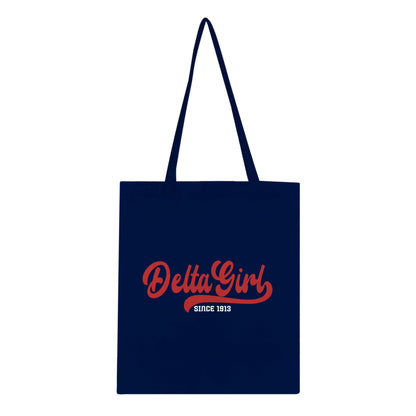 Delta Sorority Tote Bag DST 1913 Sigma Theta Paraphernalia Delta Girl