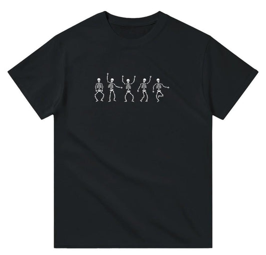 Fall Shirt, Dancing Skeleton Shirt, Happy Halloween T-shirt, Halloween Tee Sweatshirt, Halloween Costume Shirt, Womens Halloween Shirt Gift