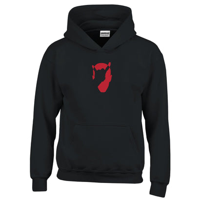 Youth Eminem Devil Horn Rap God Unisex Hoodie, Eminem Vintage Inspired Hoodie, Gildan 18500B, Eminem Retro, Slim Shady Merch,Birthday Gift