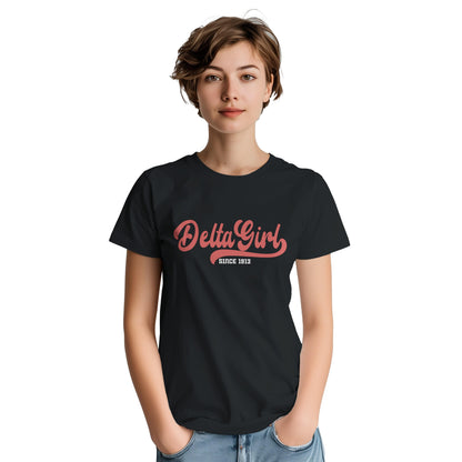 Delta Sorority DST 1913 Sigma Theta Paraphernalia Delta Girl T-shirt
